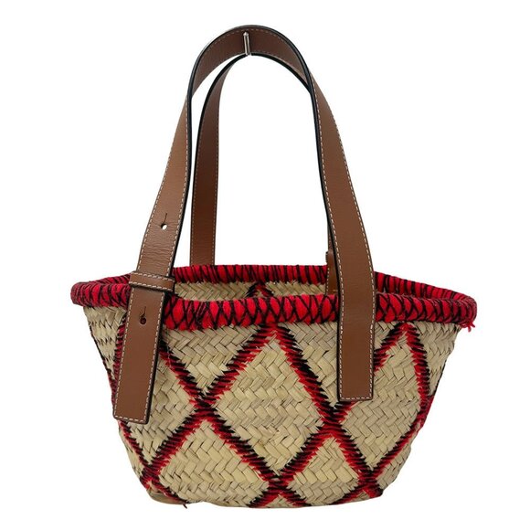 LOEWE Red Leather Shoulder Bag - Picture 3 of 13